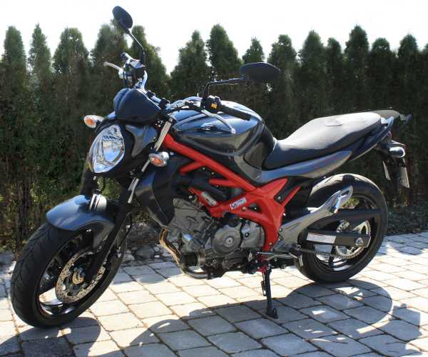 Suzuki Gladius 650 ABS with 48 HP